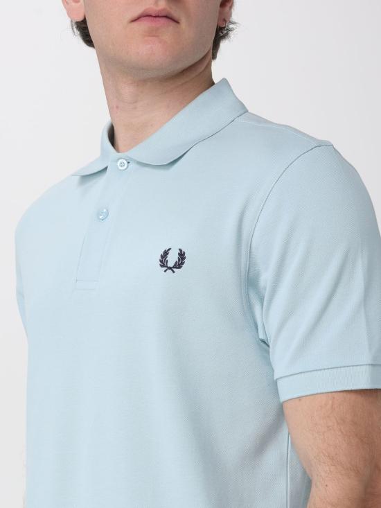 26SS 프레드페리 폴로 티셔츠 M6000 97A Gnawed Blue - FRED PERRY