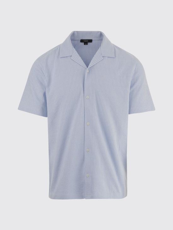 26SS 빈스 반팔 셔츠 M16019059B 659ROW Blue - VINCE