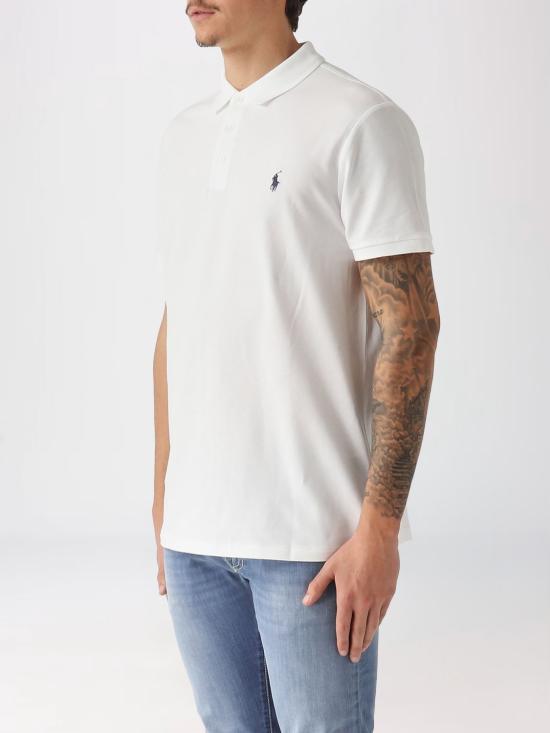 26SS 폴로 랄프로렌 폴로 티셔츠 710941439 002 White - POLO RALPH LAUREN