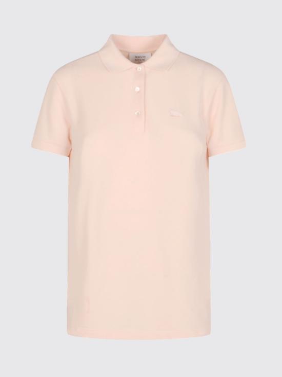 26SS 메종키츠네 폴로 티셔츠 MW00202KP0001 0448 Violet - MAISON KITSUNE