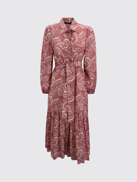 26SS 위켄드막스마라 롱 원피스 2615231022600 002 Cherry