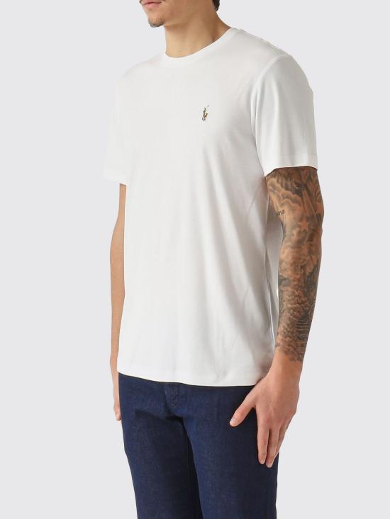 26SS 폴로 랄프로렌 반팔 티셔츠 710740727 002 White - POLO RALPH LAUREN