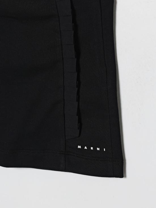 26SS [키즈] 마르니 스커트 M01691M00V1 0M900 Black - MARNI