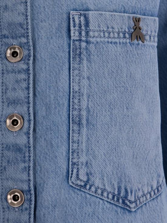 26SS 파트리지아페페 셔츠 8C0833D108 CB09 Denim - PATRIZIA PEPE