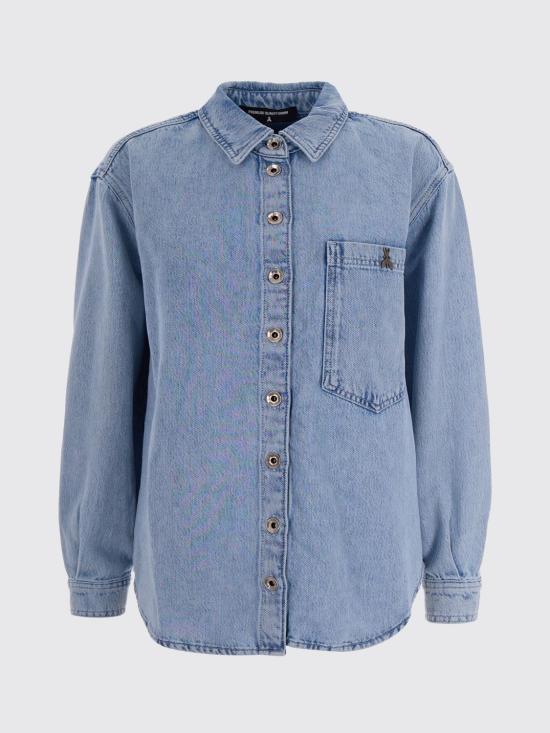 26SS 파트리지아페페 셔츠 8C0833D108 CB09 Denim - PATRIZIA PEPE