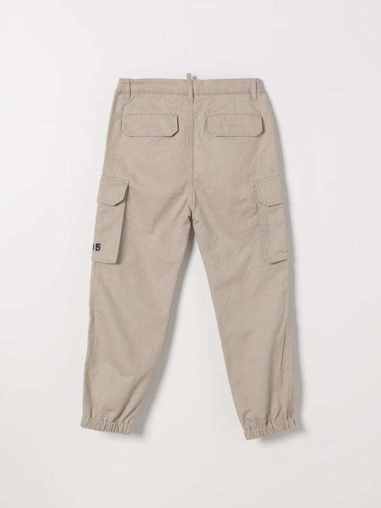 26SS [키즈] 디스퀘어드2 스트레이트 팬츠 DQ3210D0AGK DQ717 Dove Grey - DSQUARED2