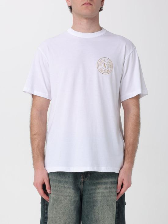 26SS 베르사체 반팔 티셔츠 80GAHT04CJ00T G03 White