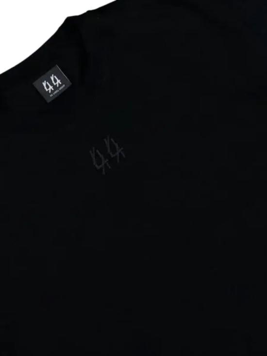 26SS 44레이블 반팔 티셔츠 B0030556 FA706P792 BLACK - 44 LABEL