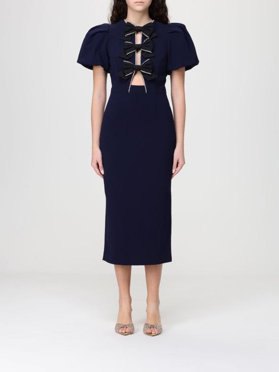 26SS 레베카 밸런스 롱 원피스 25041292 NAVY Blue