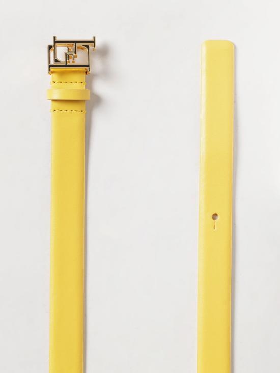 26SS 엘리자베타프랜치 레귤러 벨트 CT92S61E2 EV4 Yellow - ELISABETTA FRANCHI