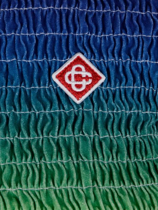 26SS 카사블랑카 폴로 티셔츠 WSP26JTP215 01 White - CASABLANCA