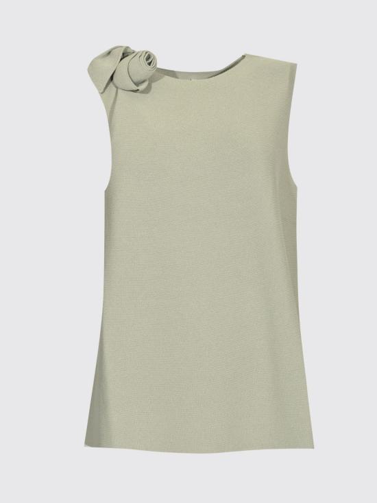 26SS 리비아나 콘티 민소매 티셔츠 F6SA24 X50 1 White - LIVIANA CONTI