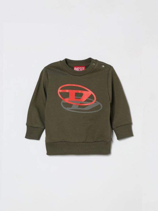 26SS [키즈] 디젤 풀오버 K00753KYAVF K511 Green