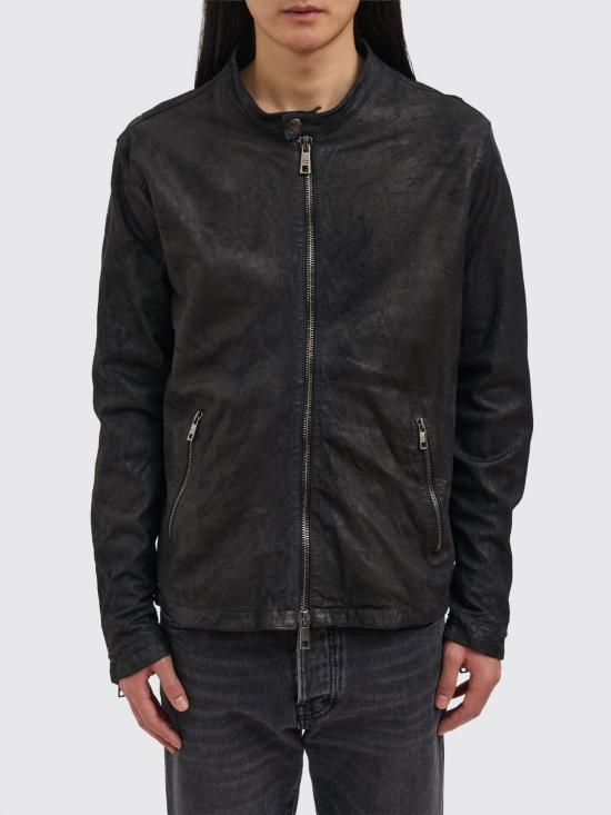 26SS 조르지오 브라토 자켓 GU26S8299VBRUSH NERO Black