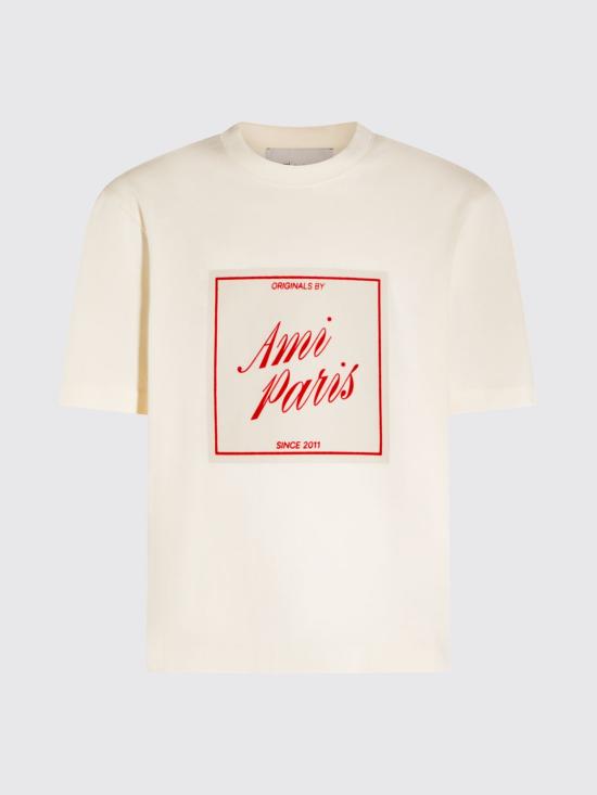 26SS 아미 반팔 티셔츠 UTS385726 136 Beige - AMI