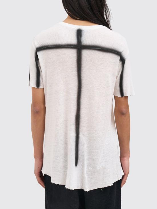 26SS 톰크롬 반팔 티셔츠 MTS927 OFF White - THOM KROM