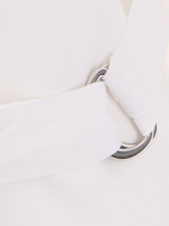 26SS 파트리지아페페 반팔 티셔츠 8M1813J394 W103 White - PATRIZIA PEPE