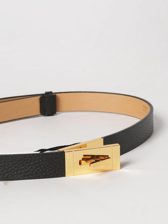 26SS 엘리자베타프랜치 레귤러 벨트 CT12S62E2 110 Black - ELISABETTA FRANCHI