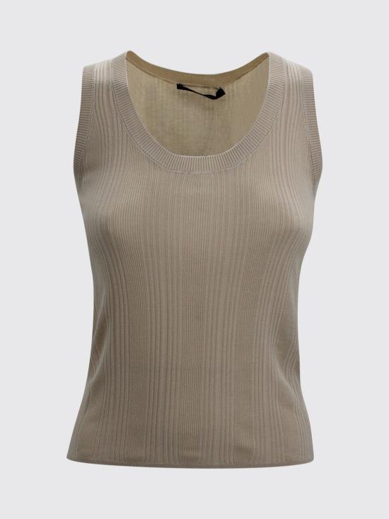 26SS 위켄드막스마라 민소매 티셔츠 2615361012600 003 Beige