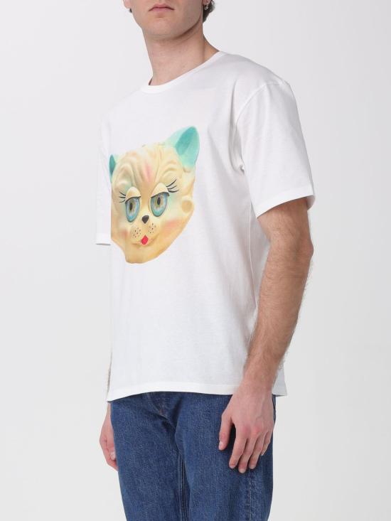 26SS 발렌티노 가라바니 반팔 티셔츠 8V3MG16PBD0 A03 Ivory - VALENTINO GARAVANI