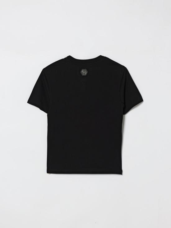 26SS [키즈] 필립 플레인 티셔츠 S6PHJGTH160 110 Black - PHILIPP PLEIN