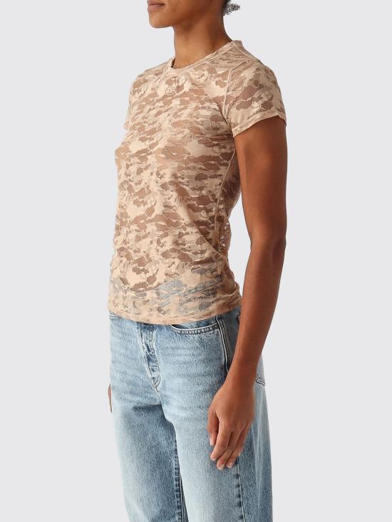 26SS 디젤 반팔 티셔츠 A183150DRAK 7FS Beige - DIESEL