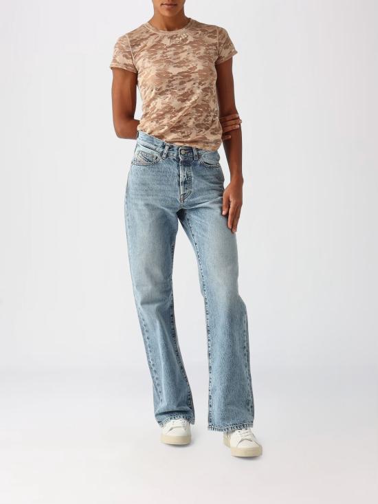 26SS 디젤 반팔 티셔츠 A183150DRAK 7FS Beige - DIESEL