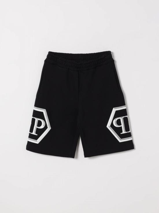 26SS [키즈] 필립 플레인 쇼츠/버뮤다 S6PHJBBE140 110 Black