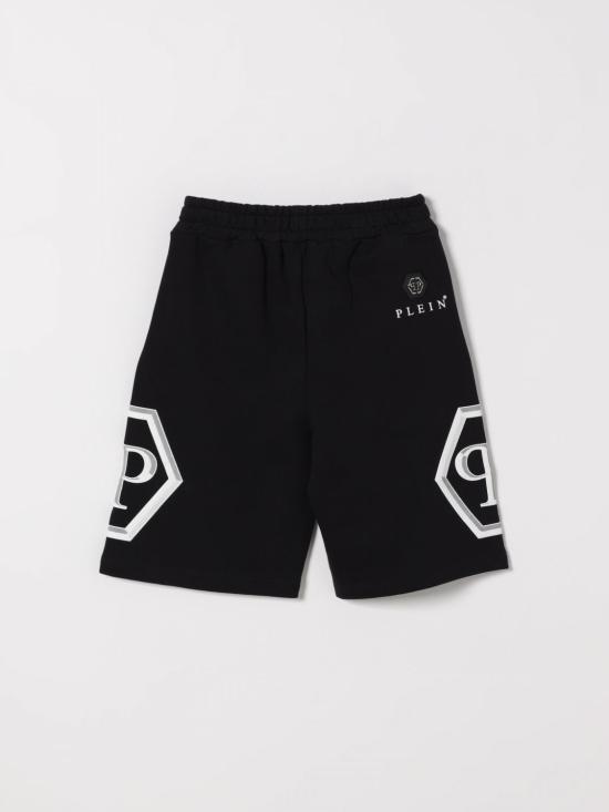 26SS [키즈] 필립 플레인 쇼츠/버뮤다 S6PHJBBE140 110 Black - PHILIPP PLEIN