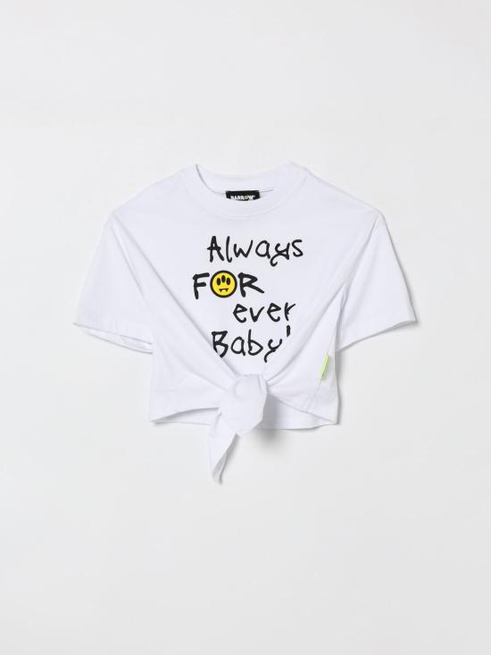 26SS [키즈] 바로우 티셔츠 S6BKJGTH140 002 White