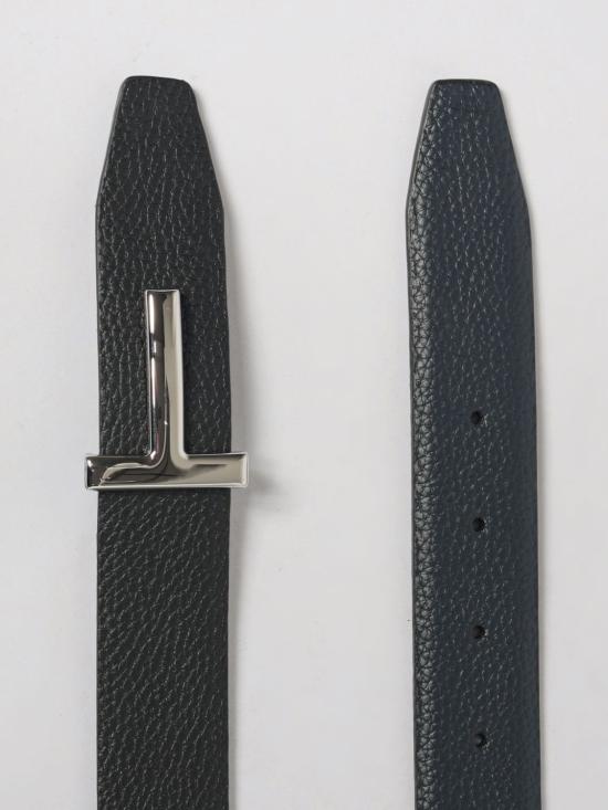 26SS 톰포드 레더 리버시블 버클 T 벨트 TB224LCL236S UNA Multicolor - TOMFORD