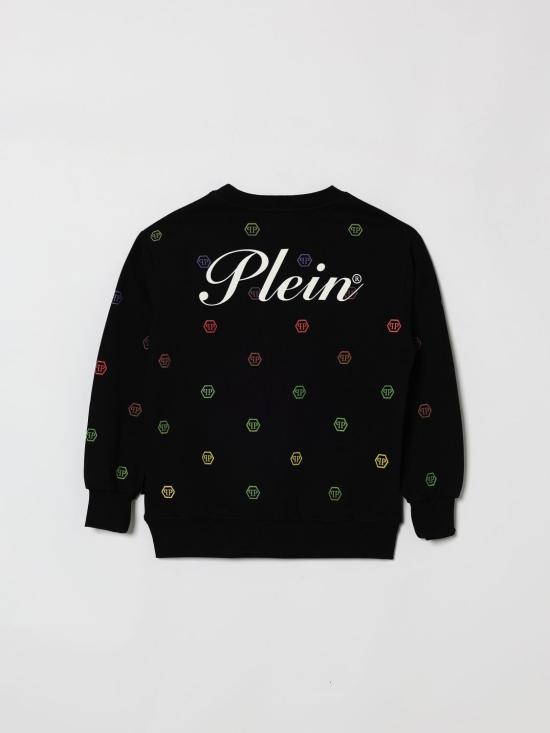 26SS [키즈] 필립 플레인 풀오버 S6PHJBSW009 110 Black - PHILIPP PLEIN