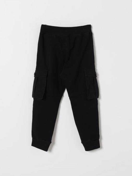 26SS [키즈] 디스퀘어드2 스트레이트 팬츠 DQ2721D0AC6 DQ900 Black - DSQUARED2