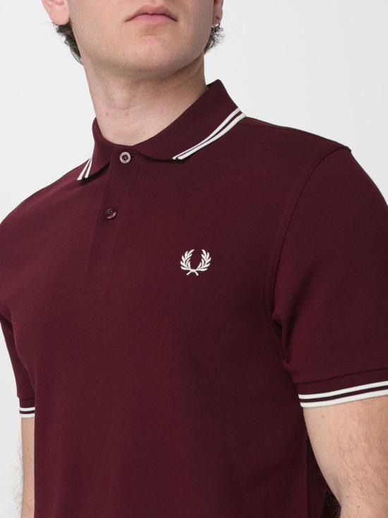 26SS 프레드페리 폴로 티셔츠 M3600 597 Burgundy - FRED PERRY
