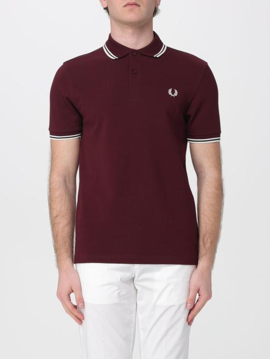 26SS 프레드페리 폴로 티셔츠 M3600 597 Burgundy