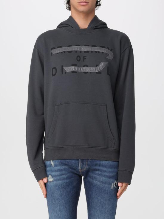 26SS 디젤 긴팔 티셔츠 A210290JMBI 93R Charcoal