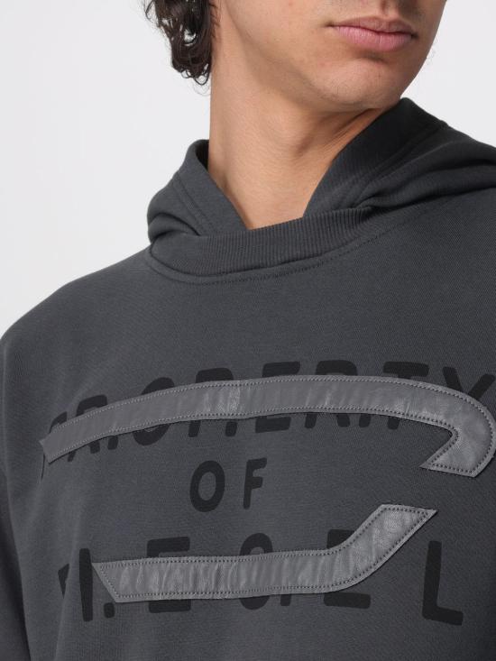 26SS 디젤 긴팔 티셔츠 A210290JMBI 93R Charcoal - DIESEL