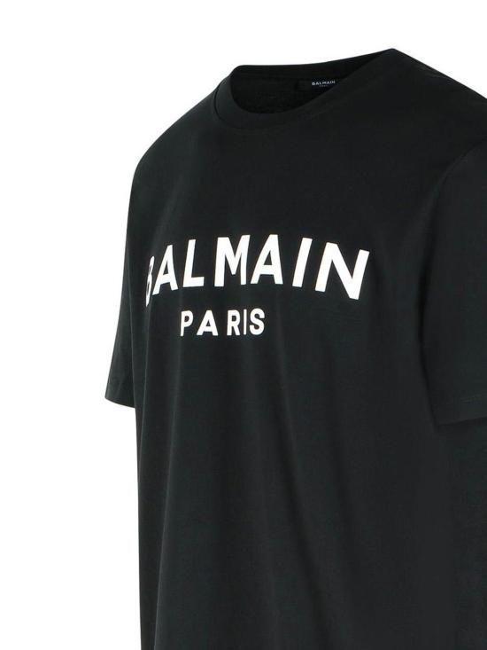 26SS 발망 반팔 티셔츠 GH1EG000BD45 EAB Black - BALMAIN