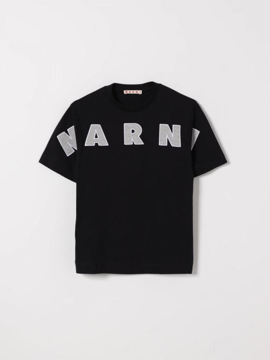 26SS [키즈] 마르니 티셔츠 M01265M00RF 0M90E Black