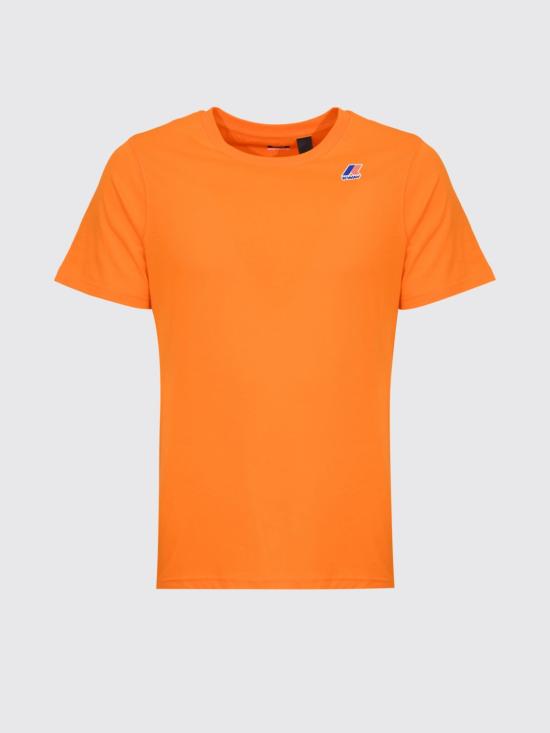 26SS 까웨 반팔 티셔츠 K7142KW 026 Orange - K-WAY