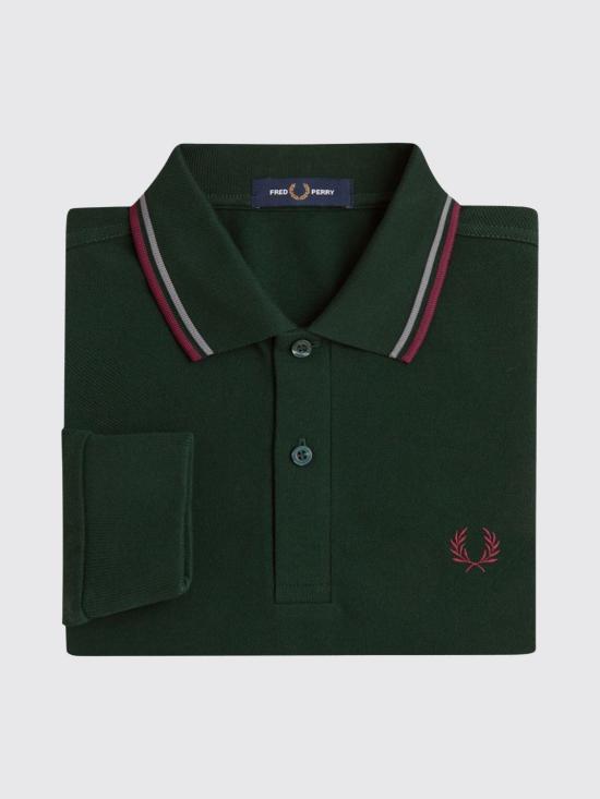 26SS 프레드페리 폴로 티셔츠 M3636 85A Burgundy - FRED PERRY