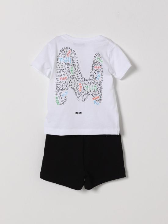 26SS [키즈] 엠에스지엠 오버롤 S6MSNBTR271 001 01 White - MSGM