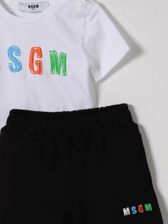26SS [키즈] 엠에스지엠 오버롤 S6MSNBTR271 001 01 White - MSGM
