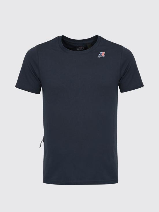 26SS 까웨 반팔 티셔츠 K7142KW K89 Blue - K-WAY