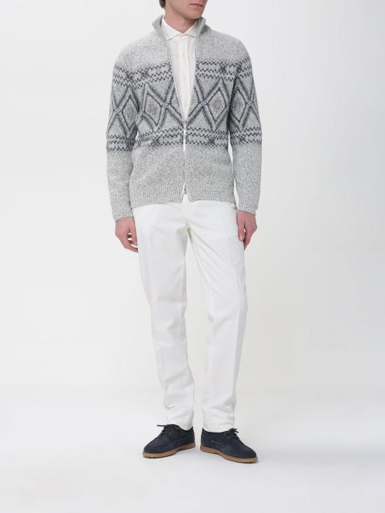 26SS 브루넬로 쿠치넬리 스웨터 MRI505416 CDY46 Grey - BRUNELLO CUCINELLI