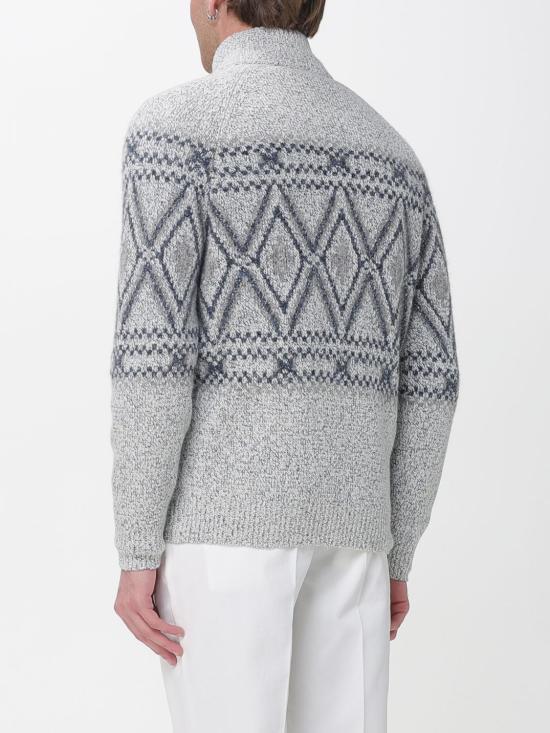 26SS 브루넬로 쿠치넬리 스웨터 MRI505416 CDY46 Grey - BRUNELLO CUCINELLI
