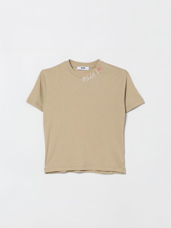 26SS [키즈] 엠에스지엠 티셔츠 S6MSJBTH240 015 Beige