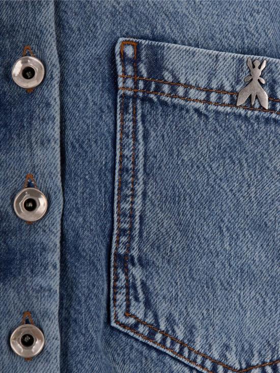 26SS 파트리지아페페 롱 원피스 8A1607D108 CB05 Blue - PATRIZIA PEPE