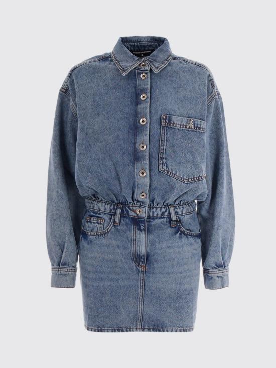 26SS 파트리지아페페 롱 원피스 8A1607D108 CB05 Blue - PATRIZIA PEPE