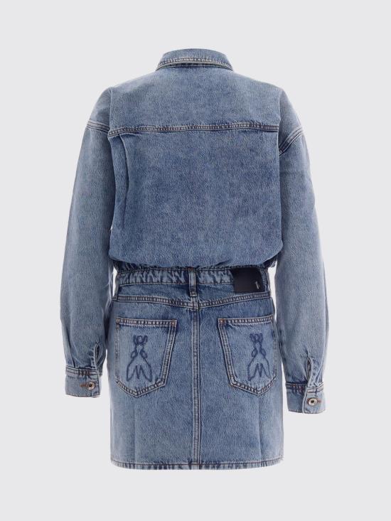 26SS 파트리지아페페 롱 원피스 8A1607D108 CB05 Blue - PATRIZIA PEPE